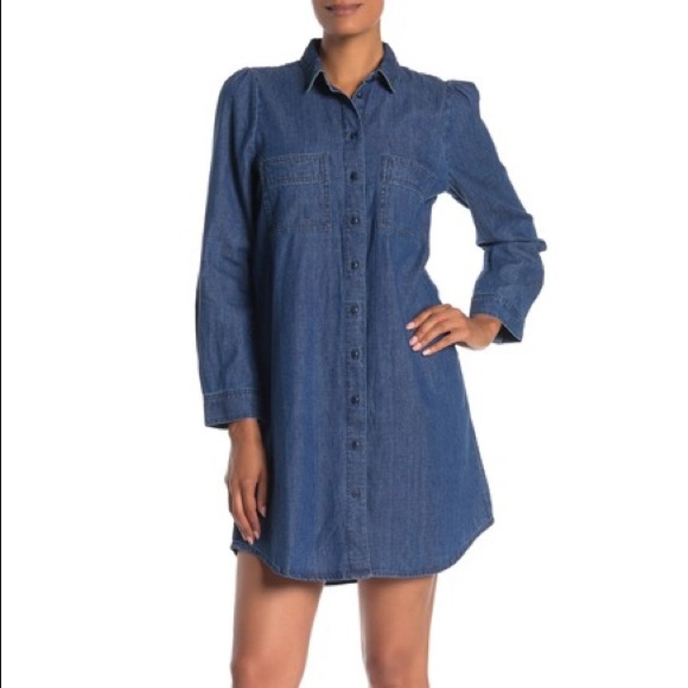 Madewell Women’s Button Pocket Shirt Dress